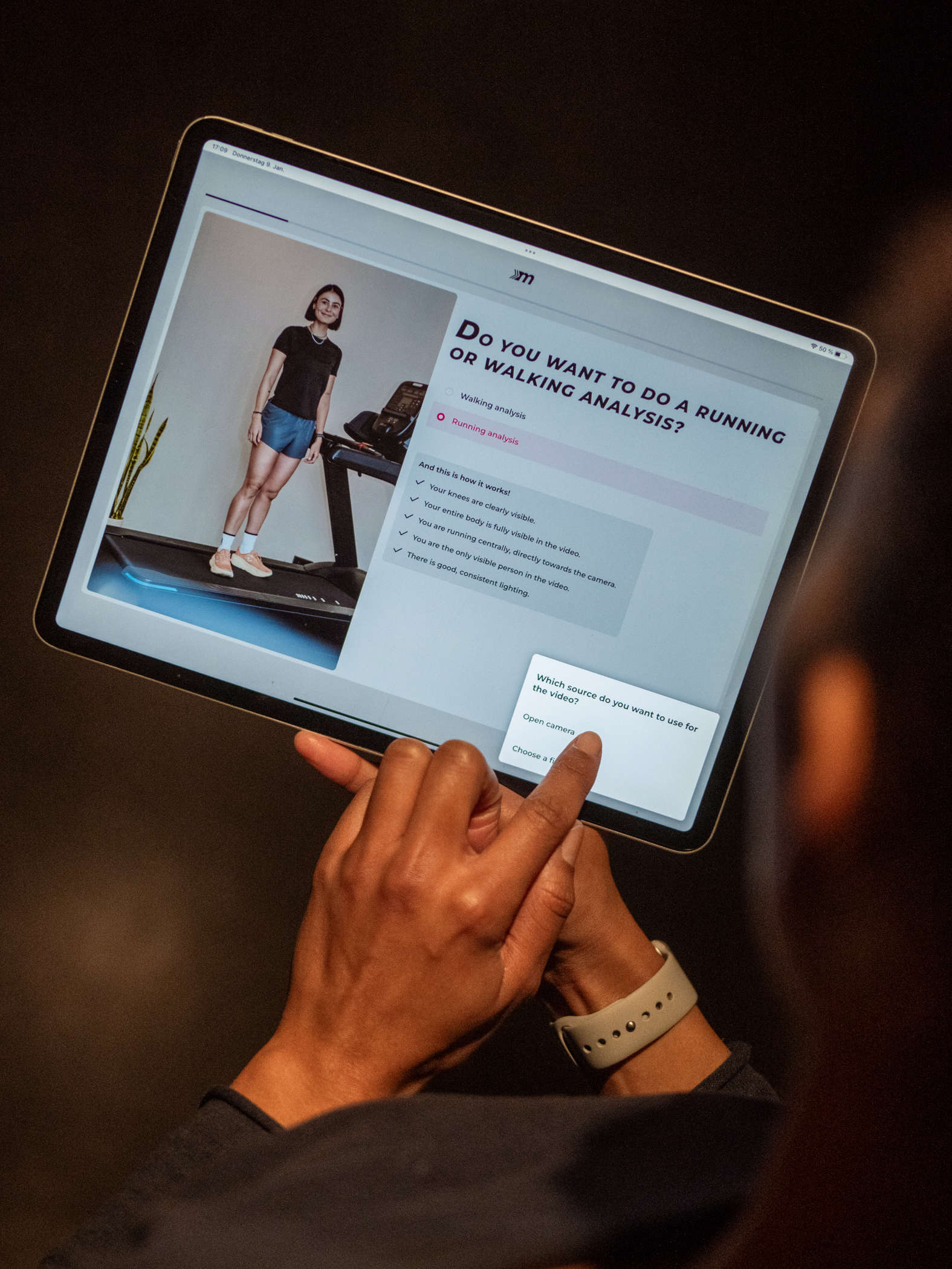 Running oder Walking Analyse mit currex motionlab™