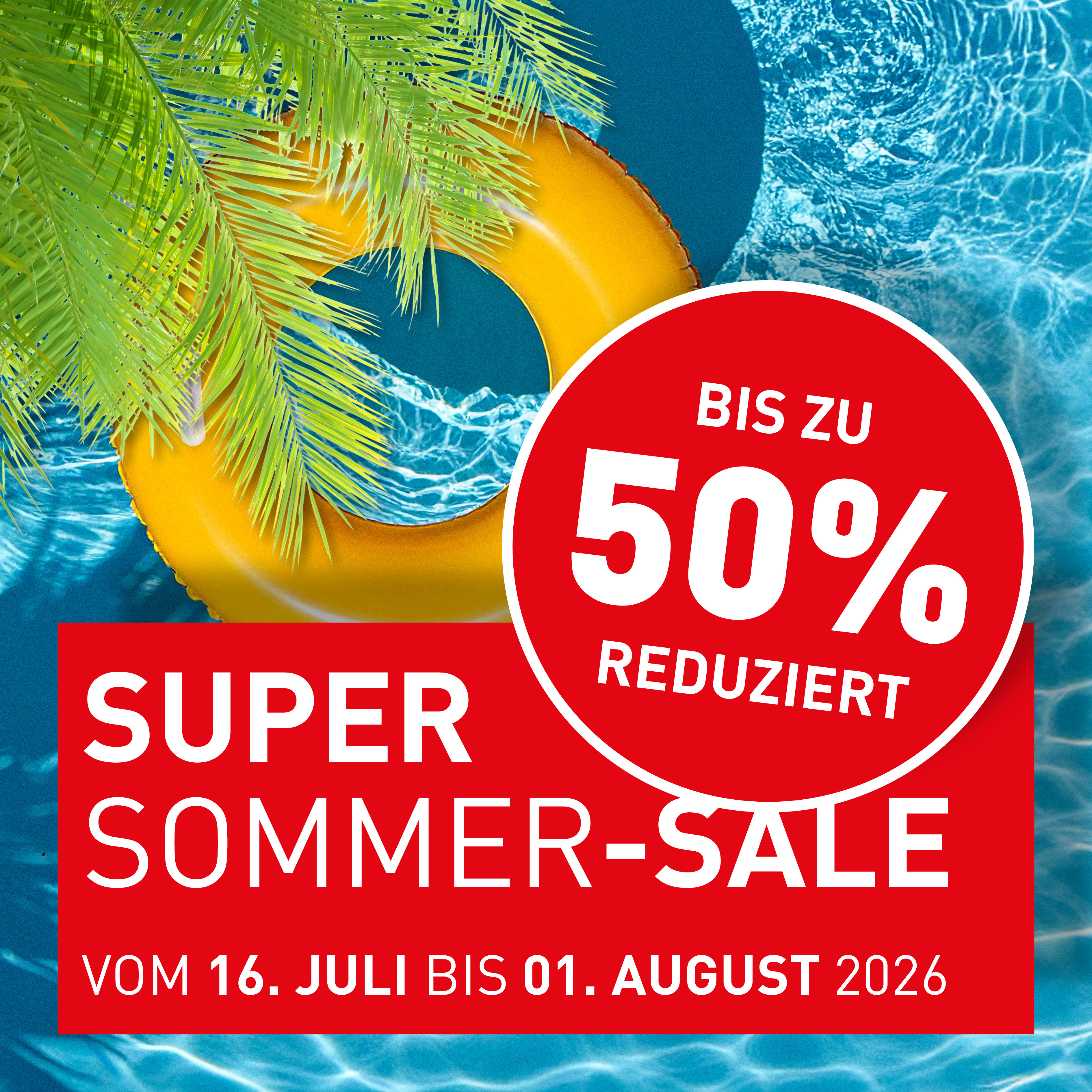 Super Sommer Sale bei INTERSPORT Hübner