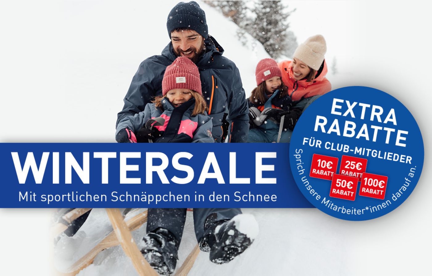 EXTRA Rabatte für Club-Mitglieder